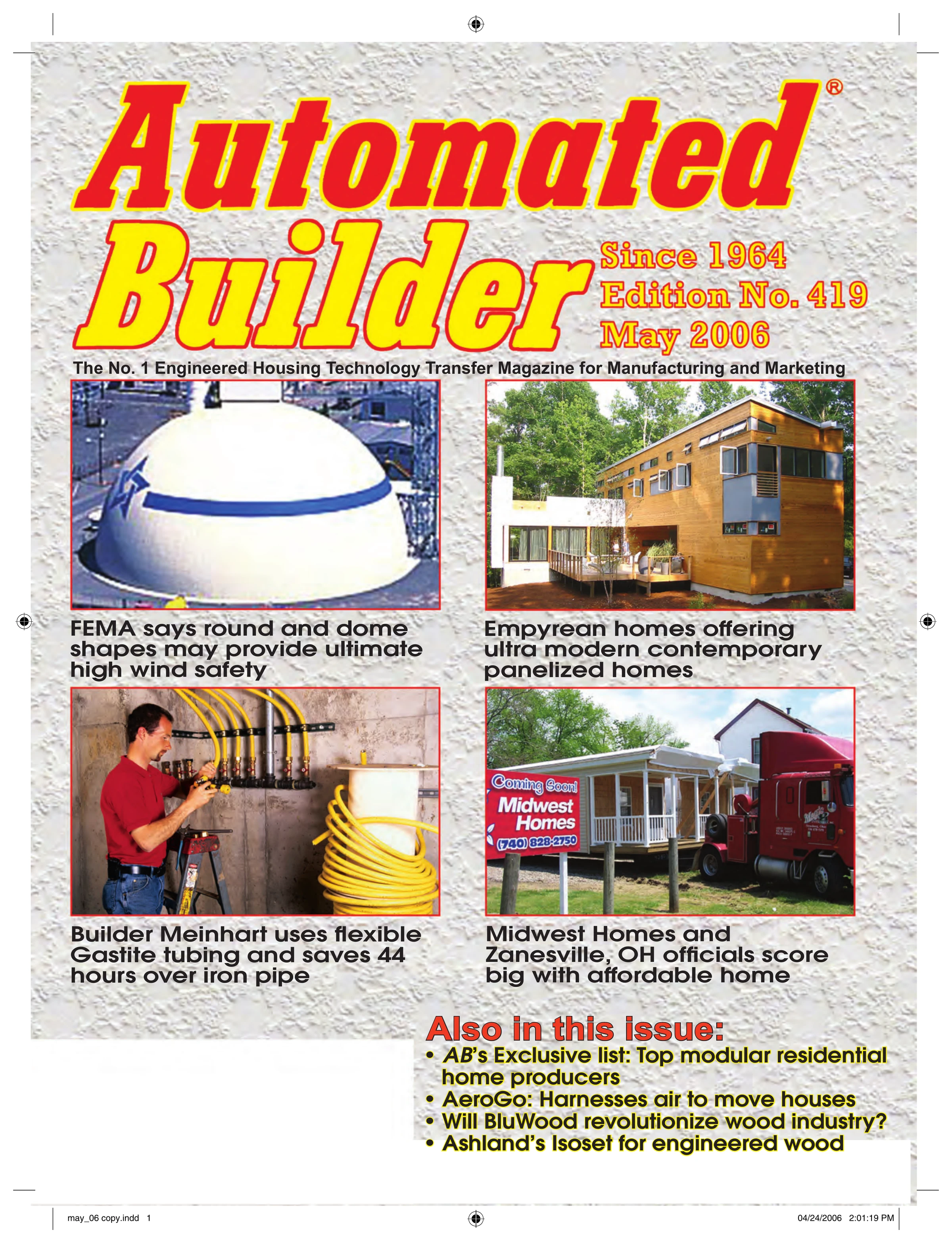 May 2006 Automated Builder Magazine